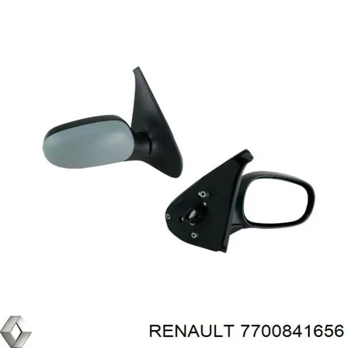 Правое боковое зеркало 7700841656 Renault (RVI)