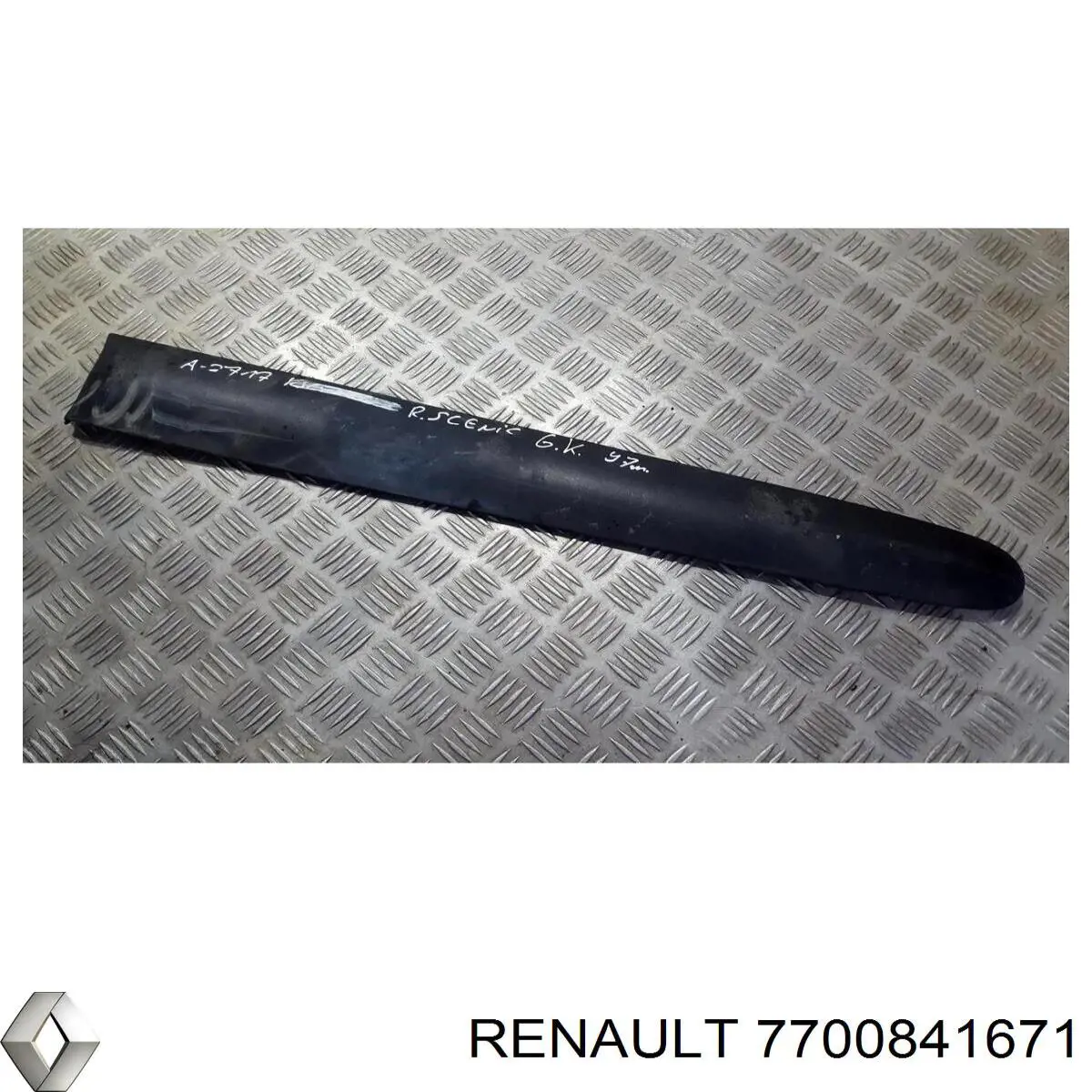 Молдинг двери задней левой Renault (RVI) 7700841671 цена, от 6.33 USD