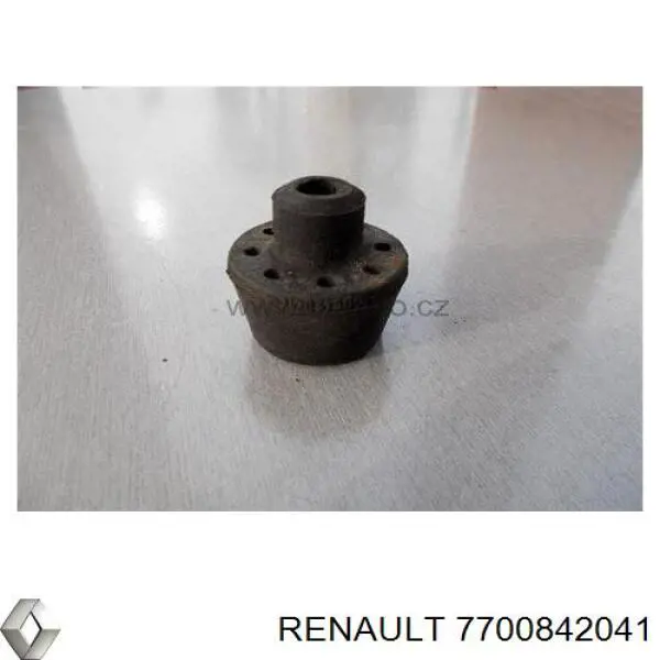 7700842041 Renault (RVI) consola (coxim de fixação inferior do radiador)