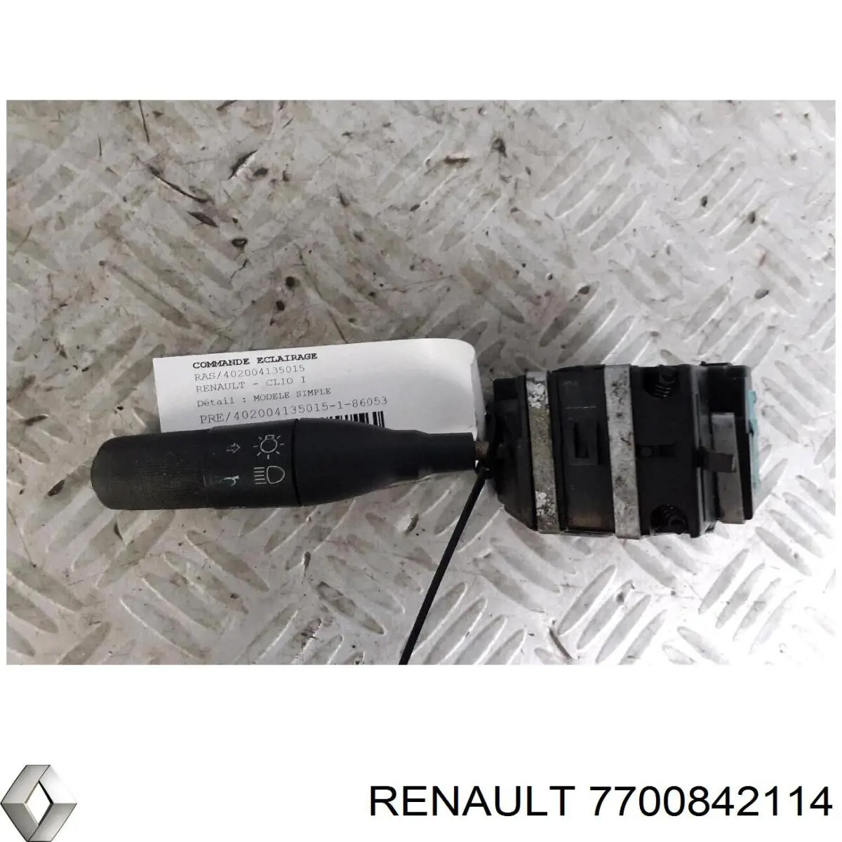 Переключатель подрулевой, левый Renault (RVI) 7700842114 цена, от 17.01 USD