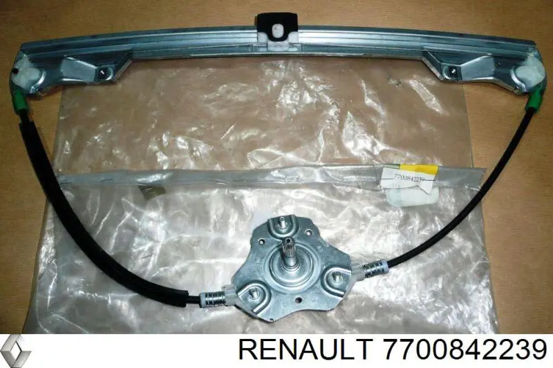 Mecanismo de acionamento de vidro da porta dianteira esquerda Renault (RVI) 7700842239 preço, a partir de 116,88 USD