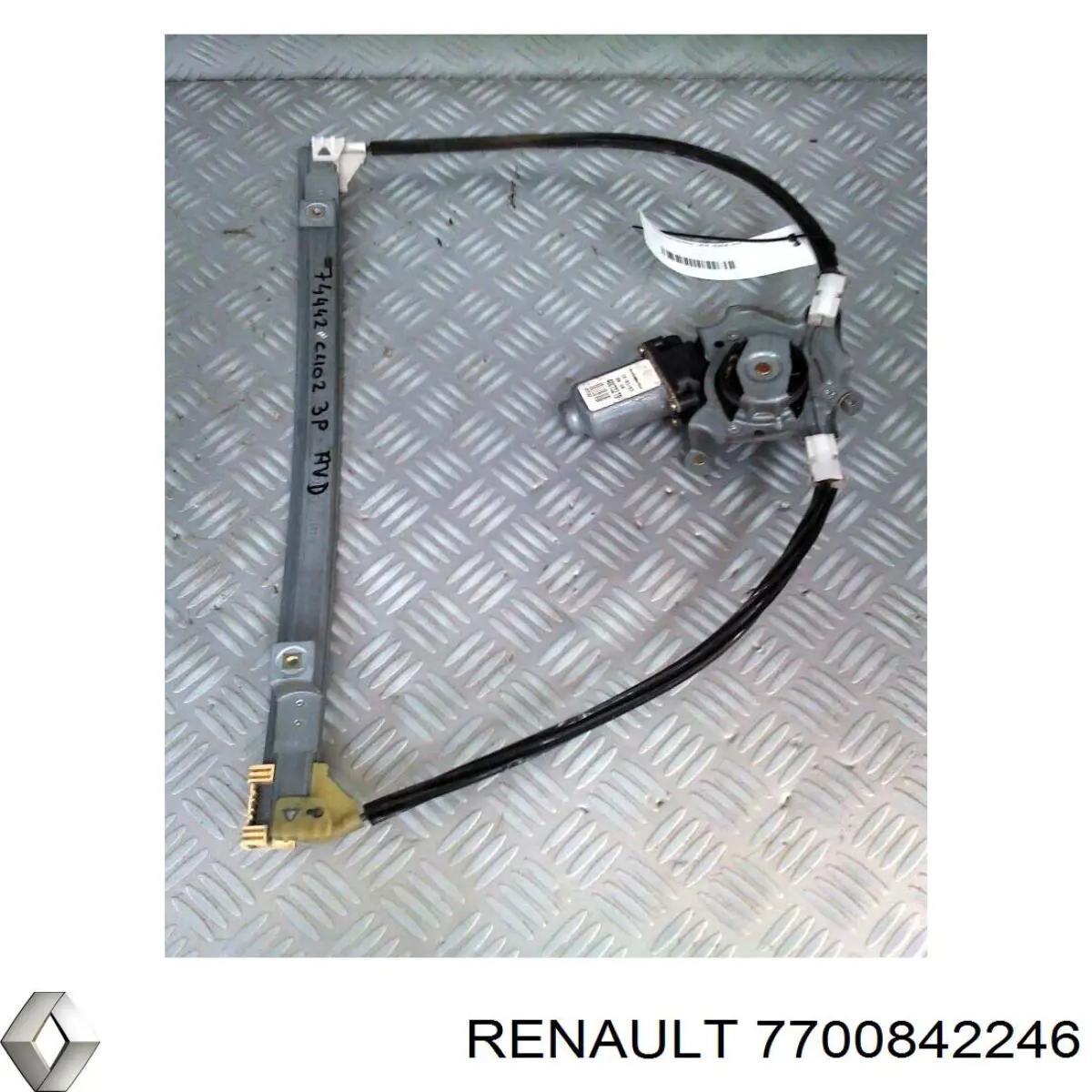 Стеклоподъемник передней правой двери Renault (RVI) 7700842246 цена, от 51.00 USD