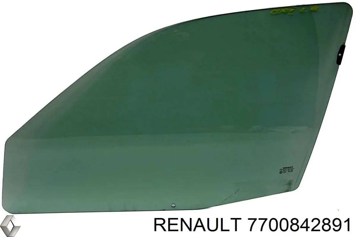 Стекло двери передней левой 8200143476 Renault (RVI)