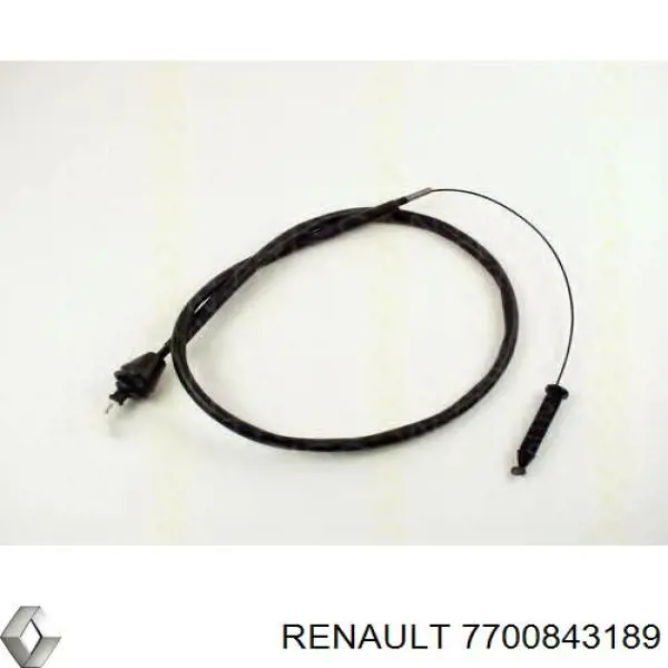 7700843189 Renault (RVI) трос/тяга газа (акселератора)