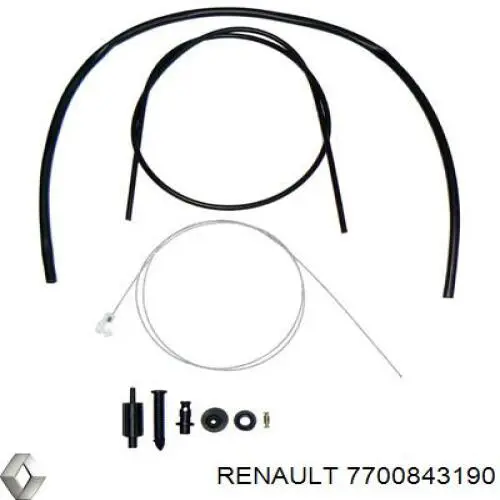 7700843190 Renault (RVI) трос/тяга газа (акселератора)