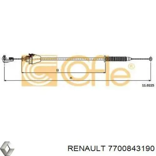 Тяга газа Cavo 1303014 цена, от 3.43 USD