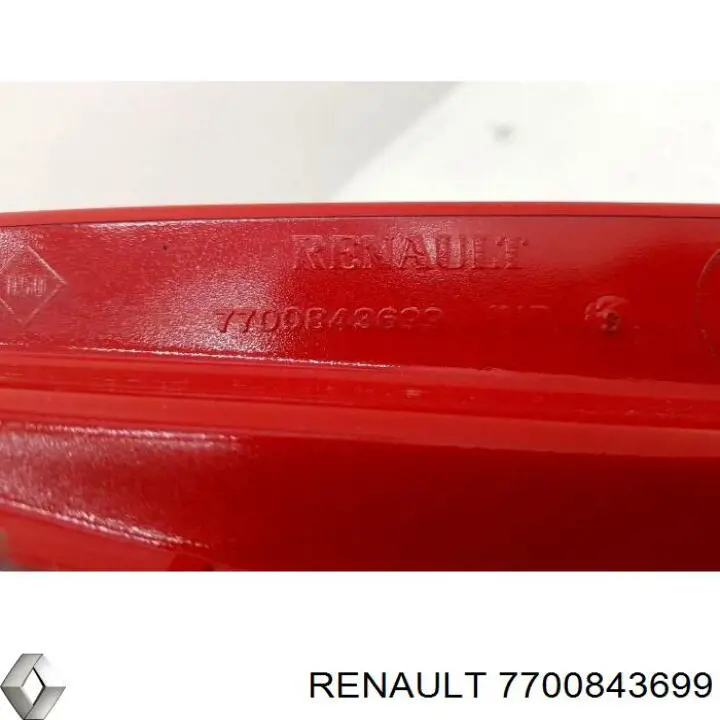 Крыло переднее левое 7700843699 Renault (RVI)