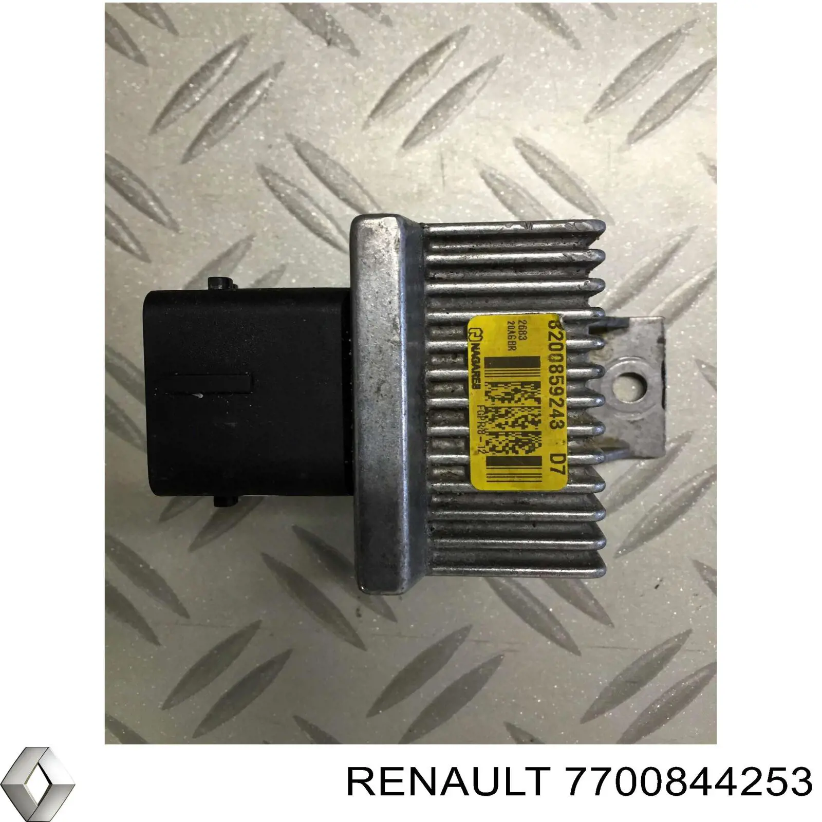 Relé eléctrico multifuncional 7700844253 Renault (RVI)