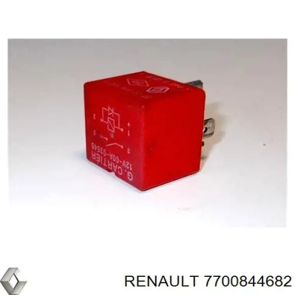 Реле электрическое многофункциональное Renault (RVI) 7700844682 цена, от 3.07 USD