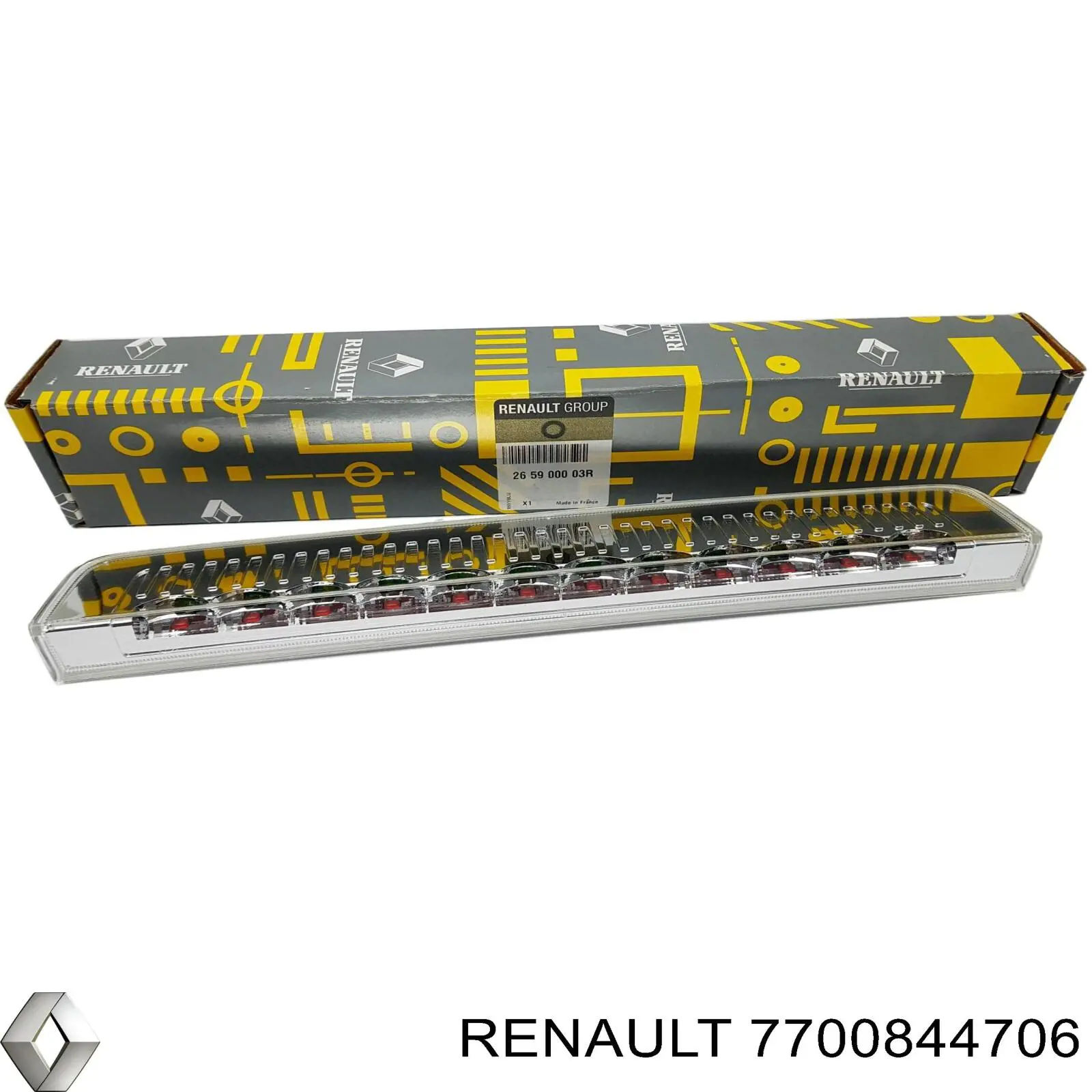 Купить 7700844706 Renault (RVI) Стоп-сигнал заднего стекла