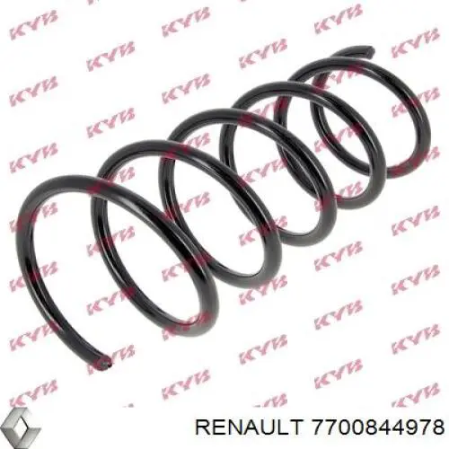 Передняя пружина 7700844978 Renault (RVI)