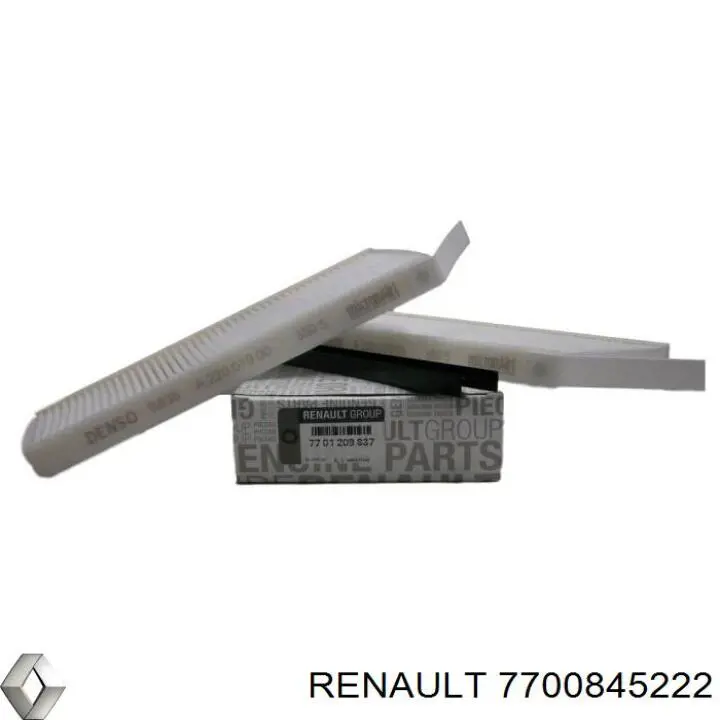 Фильтр салона 7700845222 Renault (RVI)