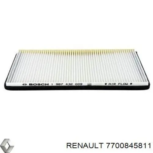7700845811 Renault (RVI) Внутрисалонный фильтр