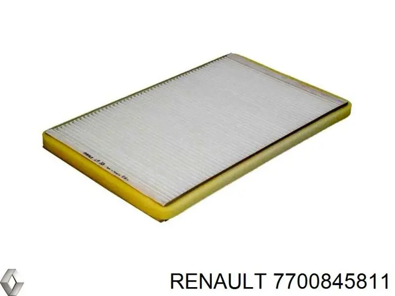 Фильтр салона 7700845811 Renault (RVI)