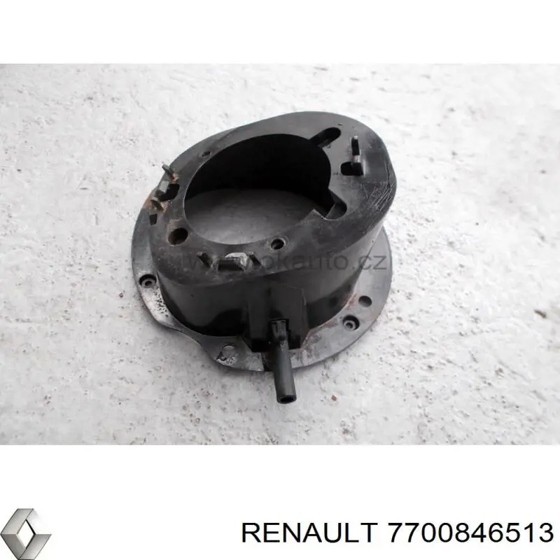 Корпус заливной горловины топливного бака 7700846513 Renault (RVI)