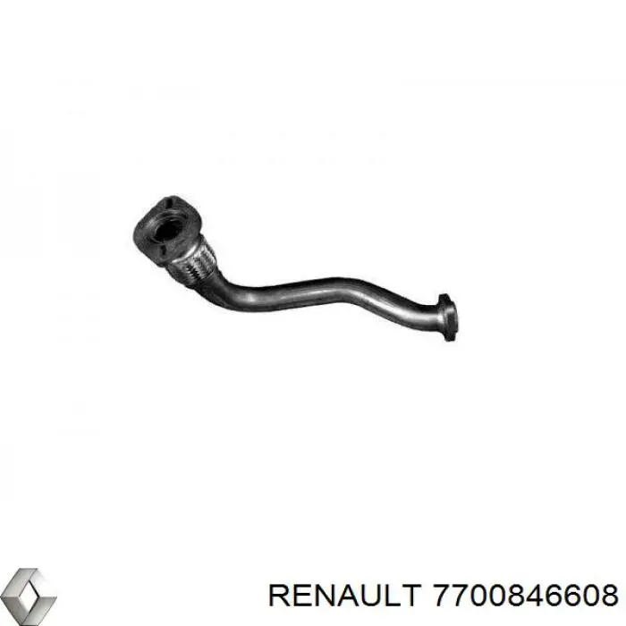 Приёмная труба 7700846608 Renault (RVI)