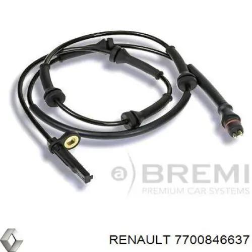 Sensor ABS dianteiro esquerdo para Renault Laguna (B56)