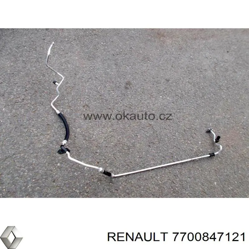 Шланг кондиционера, от радиатора к испарителю на Renault Kangoo KC0