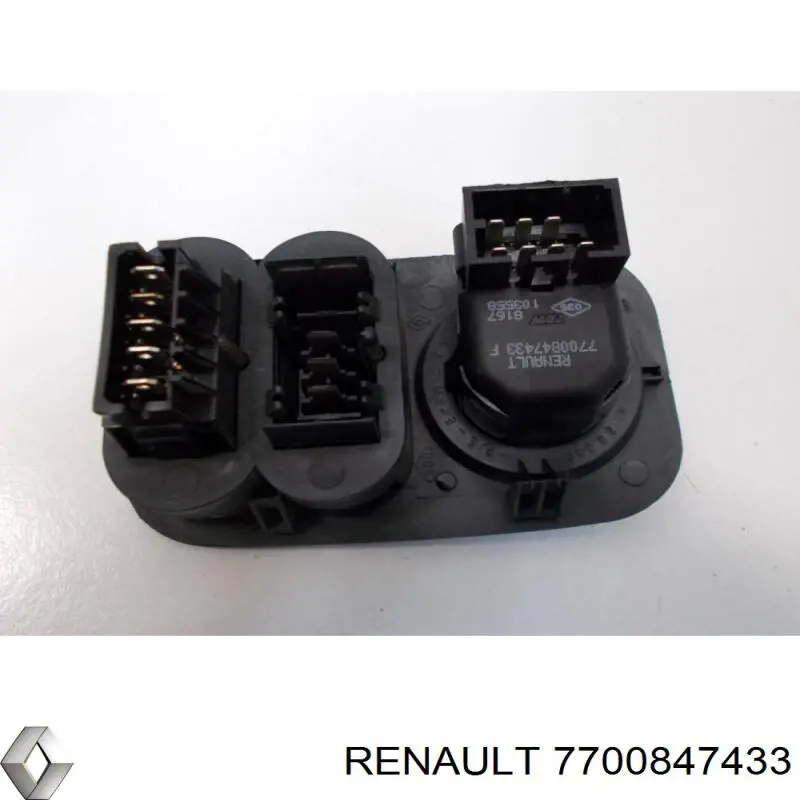 Блок управления зеркалами заднего вида Renault (RVI) 7700847433 цена, от 5.50 USD
