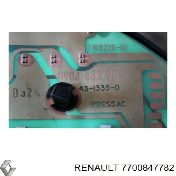Панель приборов 7700847782 Renault (RVI)