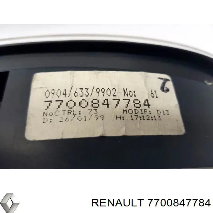 Купить 7700847784 Renault (RVI) Панель приборов