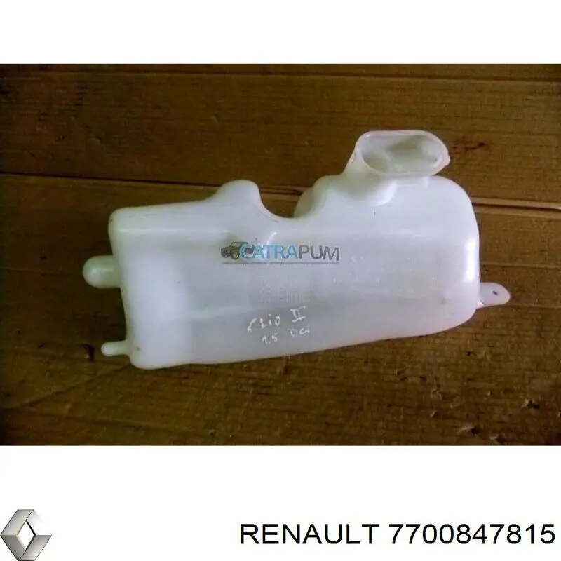 Tanque de fluido para lavador de vidro para Renault Clio (LB0, LB1, LB2)