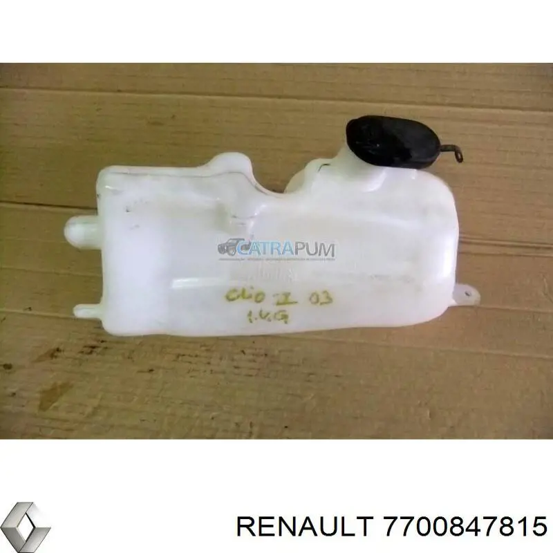 Бачок омывателя лобового стекла Renault (RVI) 7700847815 цена, от 23.96 USD