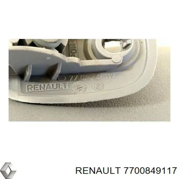 Солнцезащитный козырек 7700849117 Renault (RVI)