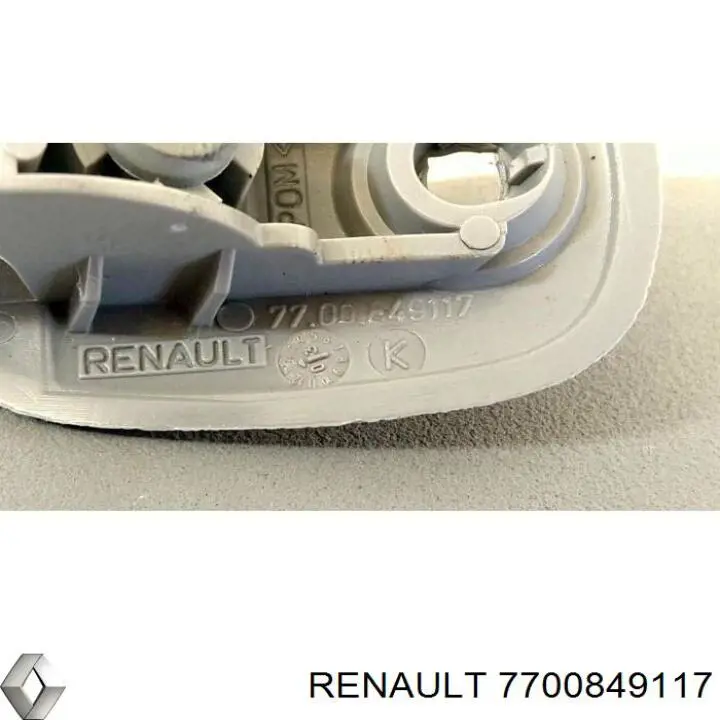 Козырек солнцезащитный автомобиля Renault (RVI) 7700849117 цена, от  USD