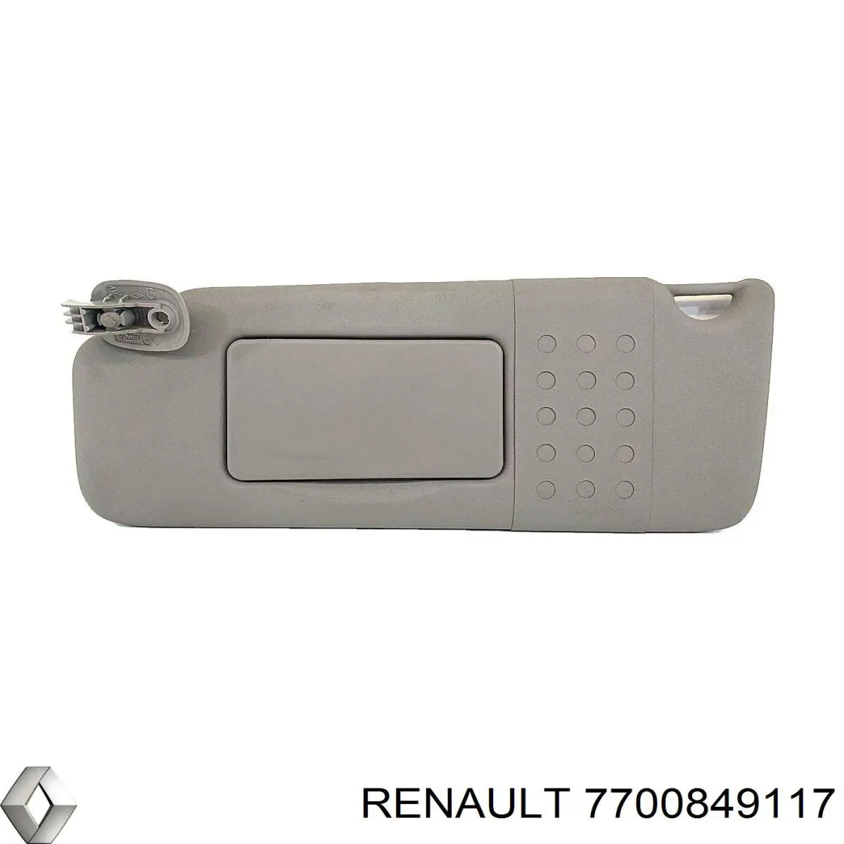 Купить 7700849117 Renault (RVI) Козырек солнцезащитный