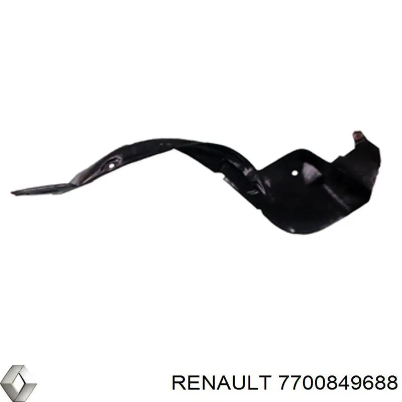 Подкрылок крыла переднего левый Renault (RVI) 7700849688 цена, от 33.90 USD