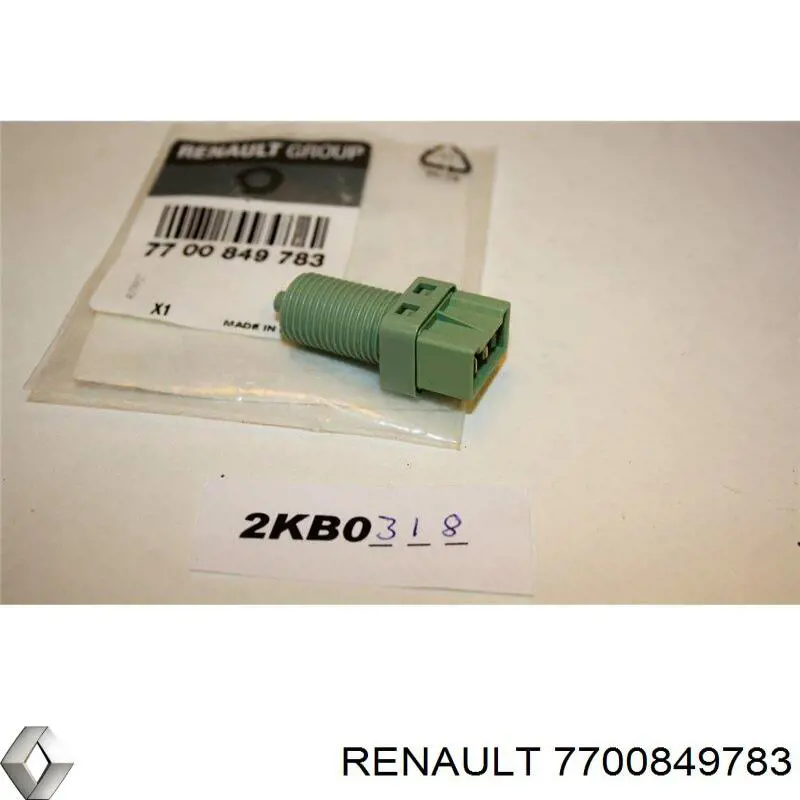 7700849783 Renault (RVI) датчик включения стопсигнала