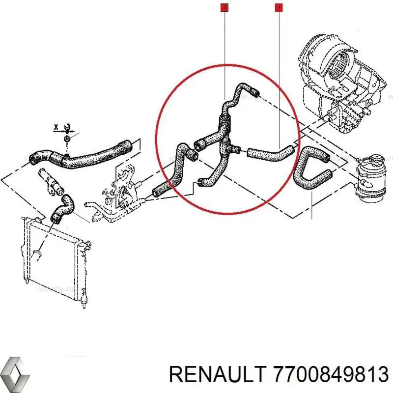  7700849813 Renault (RVI)