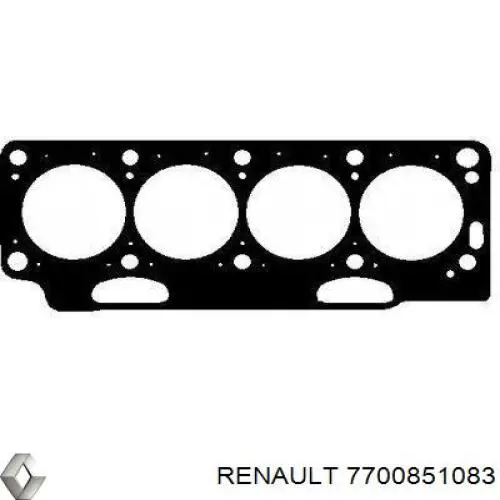 Прокладка ГБЦ Renault (RVI) 7700851083 цена, от 11.43 USD