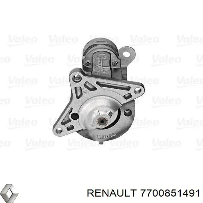 Стартер 7700851491 Renault (RVI)