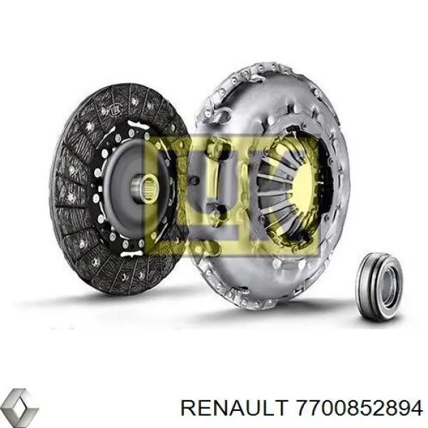 Диск сцепления 7700852894 Renault (RVI)