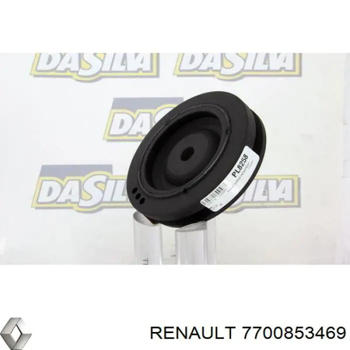 Шкив коленвала (демпфер) Renault (RVI) 7700853469 цена, от 125.40 USD