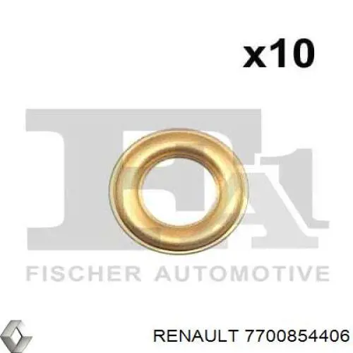 Cuerpo intermedio Inyector superior 7700854406 Renault (RVI)