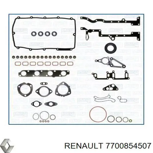 Прокладка ГБЦ Renault (RVI) 7700854507 цена, от 14.16 USD