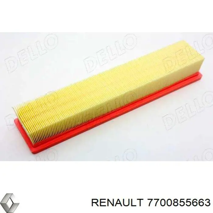 7700855663 Renault (RVI) прокладка коллектора