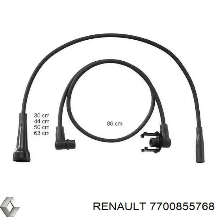 7700855768 Renault (RVI) высоковольтные провода
