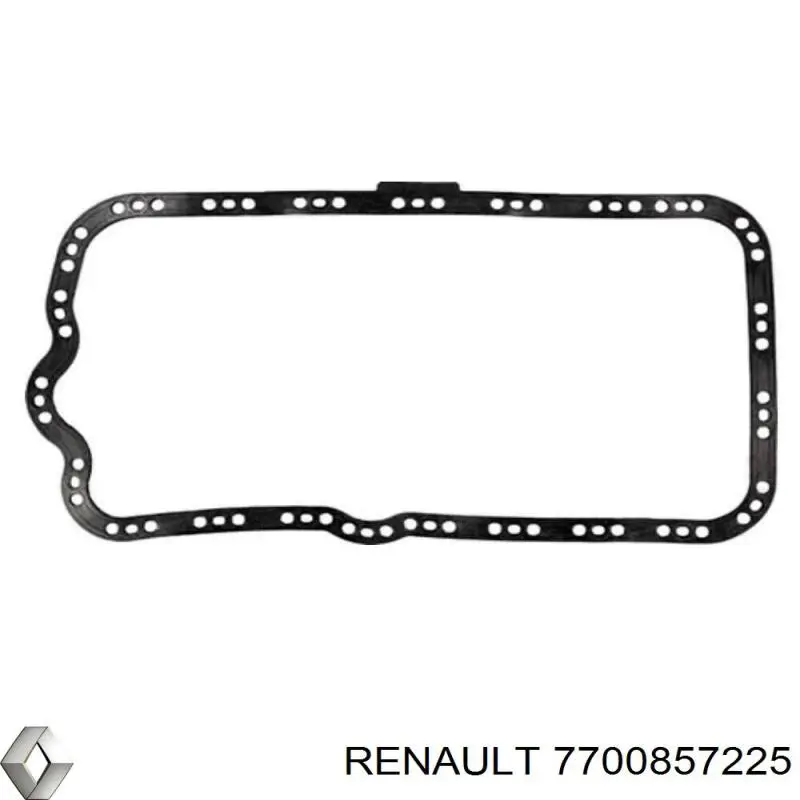 Прокладка піддону картера двигуна 7700857225 Renault (RVI)