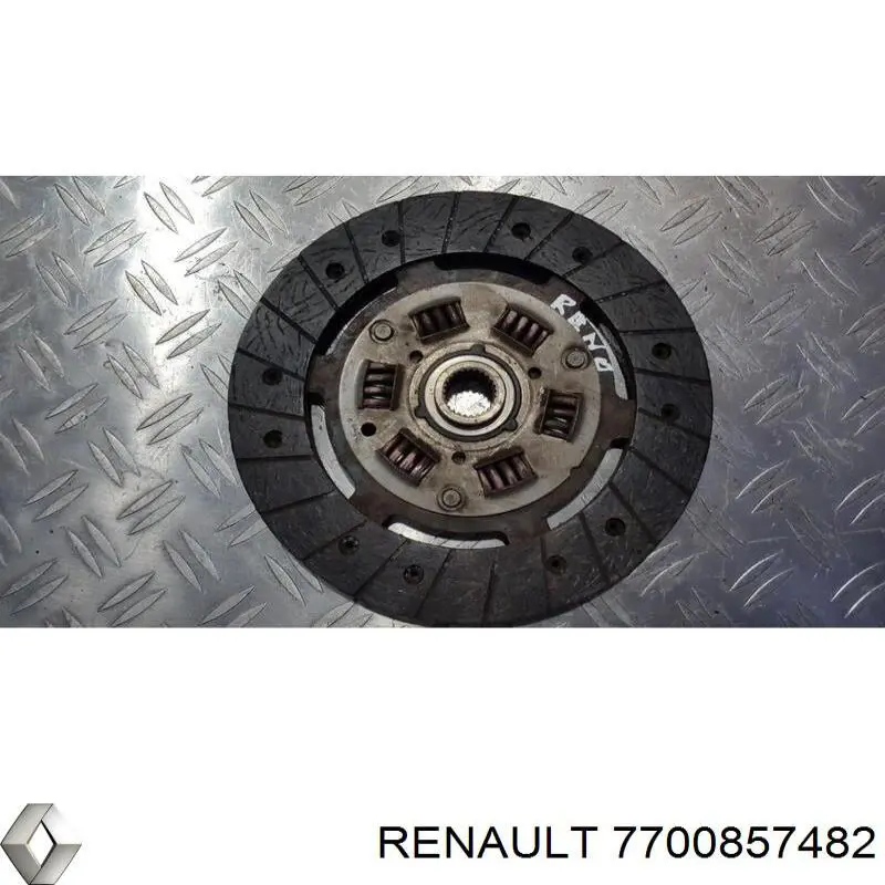 7700857482 Renault (RVI) диск сцепления
