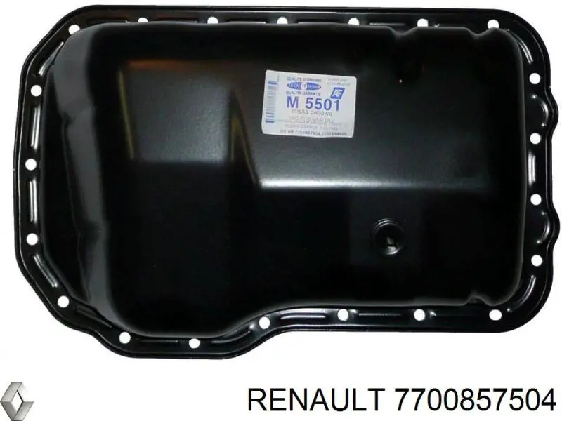 7700857504 Renault (RVI) поддон масляный картера двигателя