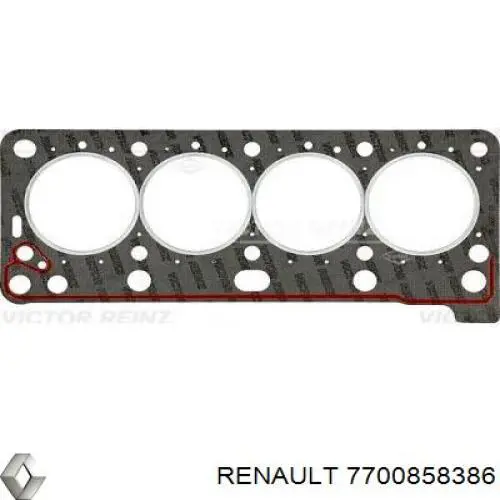 Прокладка ГБЦ Renault (RVI) 7700858386 цена, от 26.59 USD
