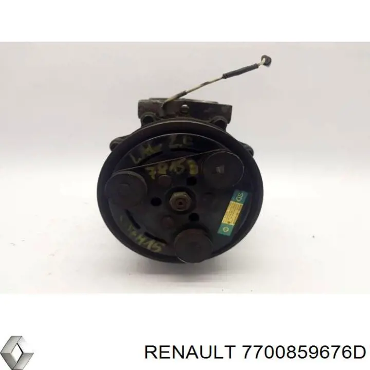 Компрессор кондиционера 7700859676D Renault (RVI)