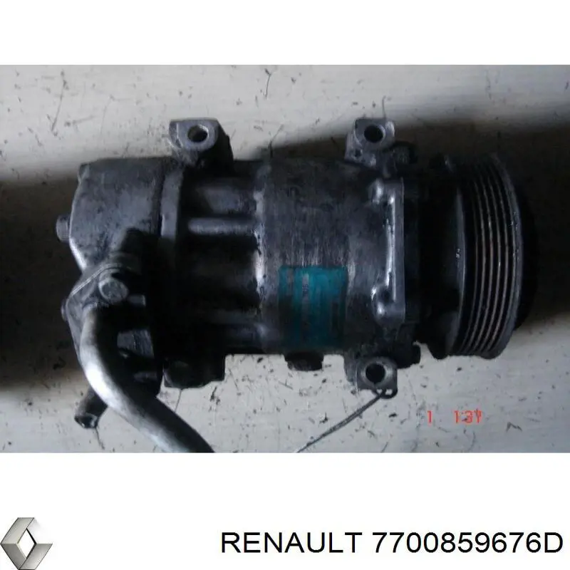 7700859676D Renault (RVI) компрессор кондиционера