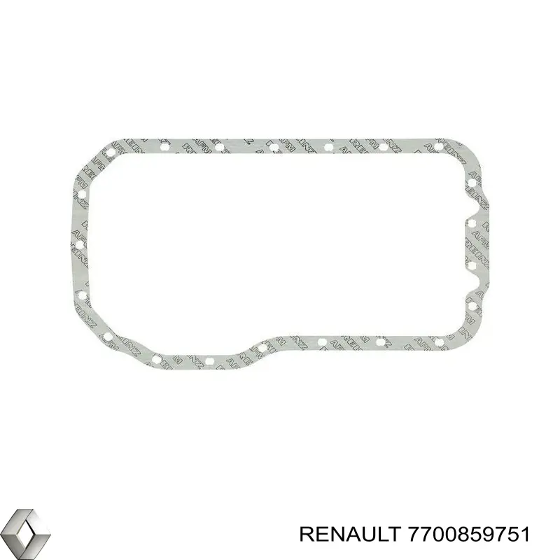 Купить 7700859751 Renault (RVI) Прокладка поддона картера