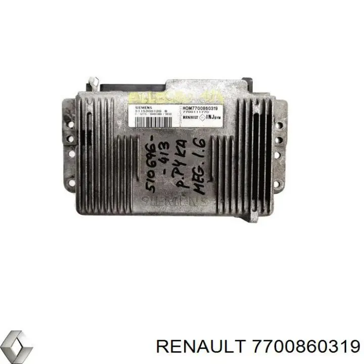 ЭБУ двигателем Renault (RVI) 7700860319 цена, от 22.83 USD