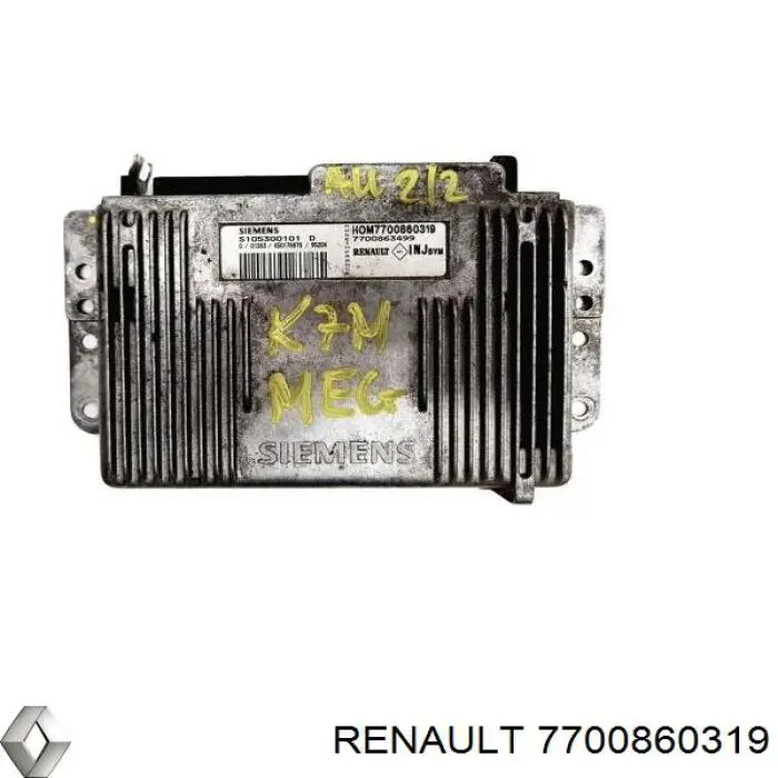 7700860319 Renault (RVI) Мозги двигателя
